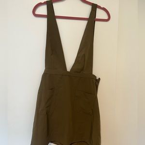 Green Low Cut Overalls